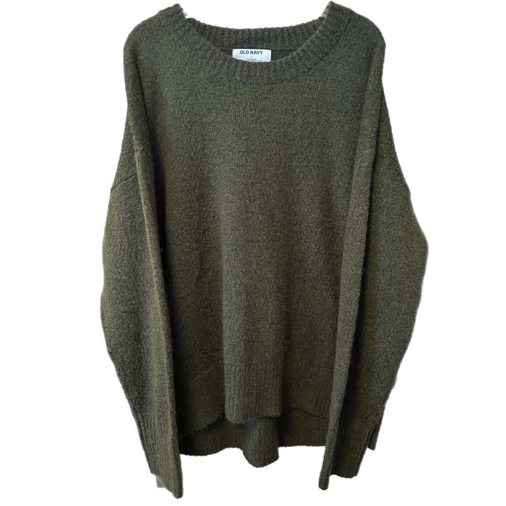 Old Navy Olive Green Crewneck Sweater